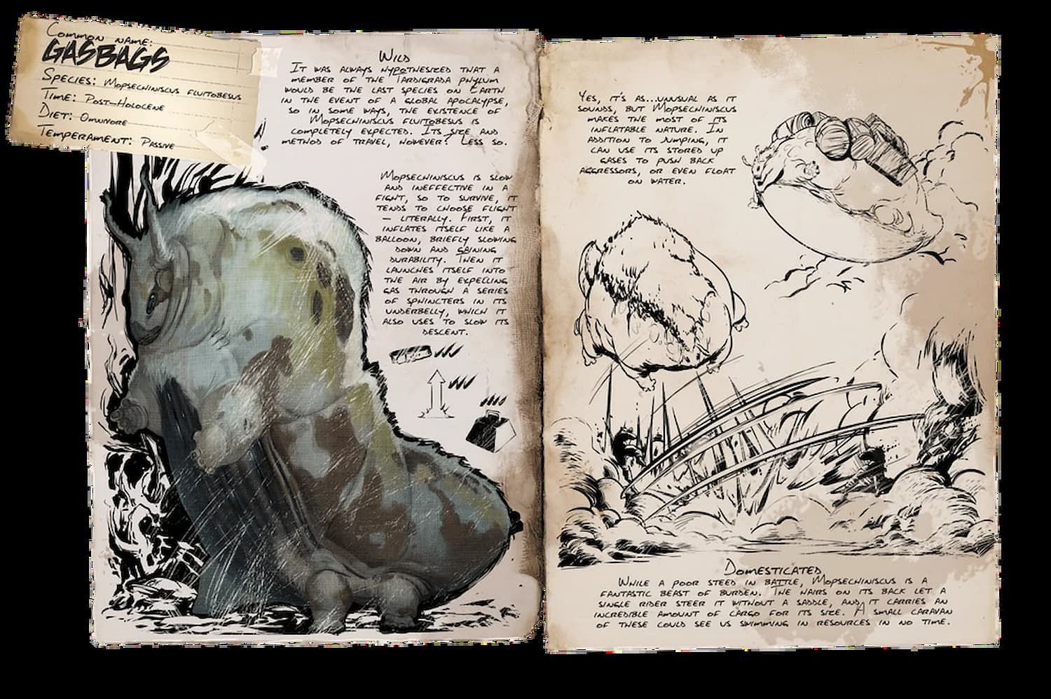 The Gasbags do not pose a threat, but they can escape if you are not quick enough (Image via Studio Wildcard)